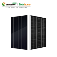 Bluesun importation tuiles solaires bardeaux 670 watts efficacité de la cellule solaire bifaciale pour un usage domestique prix d'usine