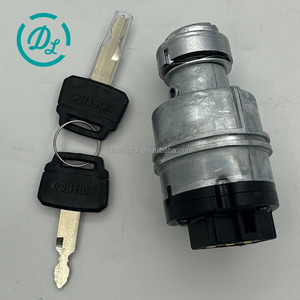 EexcavaStart Ignition Key Switch Replacement Mini Excavator YN50S00026F1 2 Keys Durable High Performance Part - Product Image 4