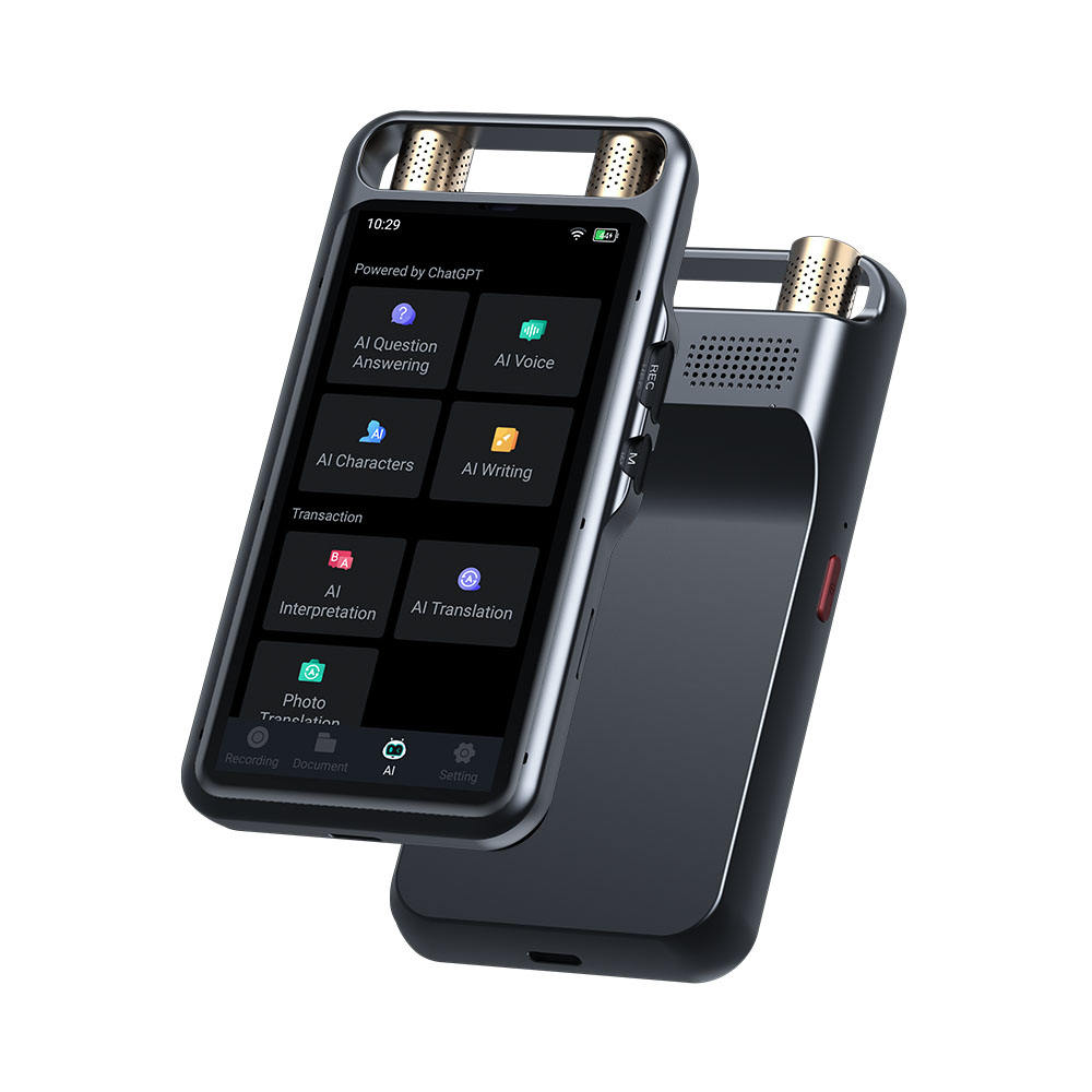 VORMOR M5 AI Voice Recorder - Multilingual Simultaneous Interpretation
