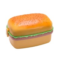 Ensemble de vaisselle multifonction pour hamburger, assiettes et bols empilables en forme de burger, ensemble de couverts pour enfants