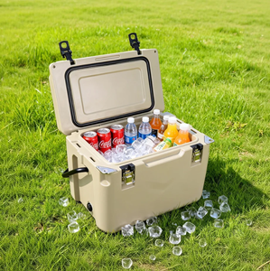 Ventes chaudes - Glacière isotherme portable 25QT avec logo personnalisé imprimé, étanche, durable, <span class=keywords><strong>de</strong></span> haute qualité, pour le camping <span class=keywords><strong>en</strong></span> plein air, moderne - Product Image 1