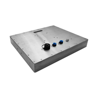 Ordinateurs tablettes murales intégrées 15 17 19 Moniteur LCD robuste étanche IP65 Sans ventilateur Tout en un Écran tactile industriel PC