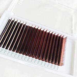 Nhu Y Eyelash NY16 Plateau de cils de qualité supérieure, 16 rangées, faits main, volume complet, en vison et soie, courbure CC, épaisseur 0.15mm - Product Image 2