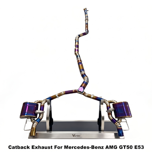 Vortex Lightweight Burnt-Titanium <b>Exhaust</b> System For Mercedes-Benz AMG GT50 E53 Sport-Sedan - Product Image 1