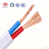 Fabrik-Großhandel Bau-RVVB Mehradriges Parallel-Flachkabel 16 AWG PVC-Isoliert und -Ummantelt Flammhemmend Rein