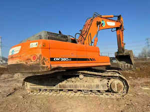 Excavadora de cadenas Doosan DX380LC-9C usada, 38 toneladas, modelo 2022, bomba PLC, motor, barata en venta - Product Image 3