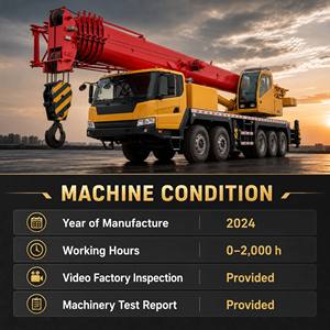 NMSany STC3000C8‑8 Grue de chantier montée sur camion d'occasion 300t, flèche 8 segments 90M, contrepoids complet 73.5t, moteur Dongkang - Product Image 3