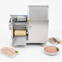 Machine automatique de désossage de poisson en acier inoxydable pour la séparation de la viande des os, idéale pour la transformation de la pâte de poisson et des produits de la mer