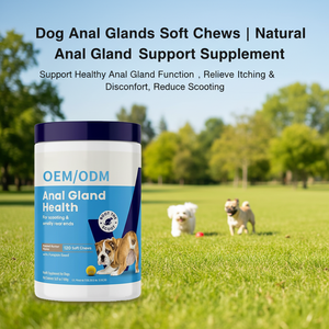 Golosinas Masticables Suaves para Glándulas Anales de Perro, Probióticos Naturales, Fibra de Calabaza, Alivian el Desplazamiento, Mejoran la Digestión, Suplementos para Mascotas - Product Image 3