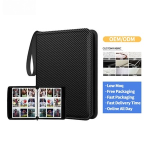 Classeur de cartes à collectionner en cuir PU FX Wholesale, 9 pochettes, dossier TCG, en stock, prêt à être expédié, capacité 360 cartes, prix fabricant - Product Image 1