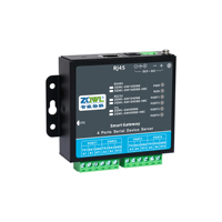 Servidor de Dispositivos Seriales RS232 de 4 Canales, Gateway Modbus TCP a Ethernet para Adquisición de Datos PLC