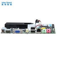 Placa Base 1037F DDR3 4GB Memoria 128GB MSATA WiFi de Doble Banda 2COM 6COM 2LAN Mini-itx 170x170 Intel-celeron 1037u