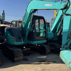รถขุดขนาดเล็กมือสอง Kobelco SK70SR น้ำหนัก 7 ตัน พร้อม EPA/CE มีสินค้าในสต็อก - Product Image 1
