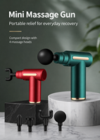 Pistolet de massage électrique portable mini, masseur à percussion manuel pour femmes, relaxation musculaire profonde des tissus