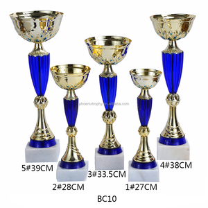 Coupe <span class=keywords><strong>de</strong></span> trophée sportif annuel en métal <span class=keywords><strong>de</strong></span> la <span class=keywords><strong>marque</strong></span> Phoenix, personnalisée en or et argent, durable pour le tennis, le taekwondo, le bowling, le golf, le football, le basketball - Product Image 4