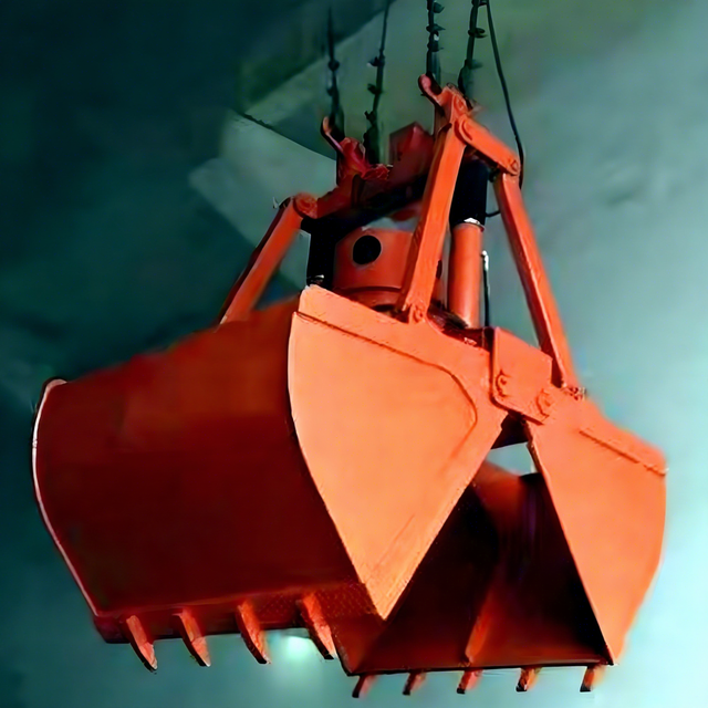 Wireless Remote Control Hydraulic Grab Bucket 5 Ton 6.5 Ton 7.5 Ton 9 Ton 10 Ton 11 Ton 15 Ton 17 Ton