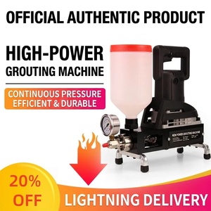 Máquina de bomba de inyección de lechada de acero inoxidable de alta presión M12 de diseño moderno para impermeabilización de sótanos - Product Image 1