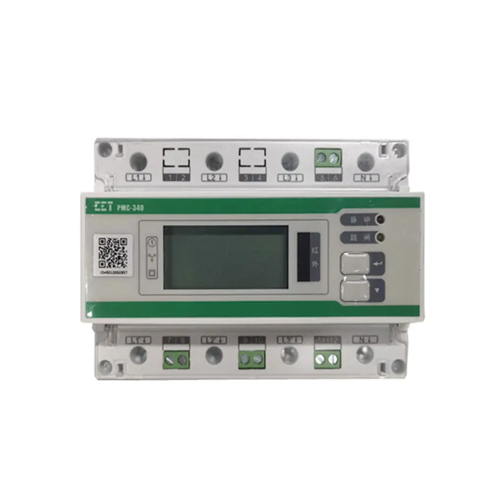 CET PMC-340-A rel Meter Din standar 35mm, pengukur energi 3 fase dengan sistem manajemen energi