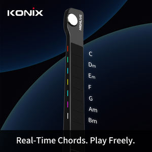 HighLive السفر دعم الغيتار الذكي الغيتار بدون أوتار قابلة للطي للكبار والمراهقين - Product Image 2