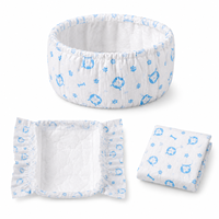 Bandes de protection jetables super absorbantes anti-marquage pour chiens mâles, couches pour chiots, tailles XXS-XXL, vente en gros usine