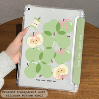 Étui de protection en acrylique à trois volets personnalisable pour iPad à motifs peints et étuis pour tablettes
