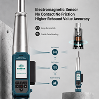 Probador de Rebote Digital para Concreto de Alta Resistencia, Martillo Automático con Corrección Estadística y Generador de Informes, Herramienta de Fábrica