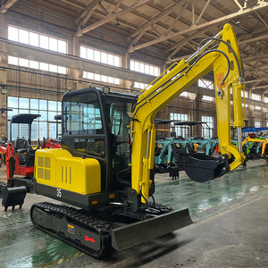 Produits les plus vendus, livraison gratuite, mini-excavatrice chinoise d'occasion EPA/Euro 5, 2,5 tonnes, avec cabine, à vendre - Product Image 6