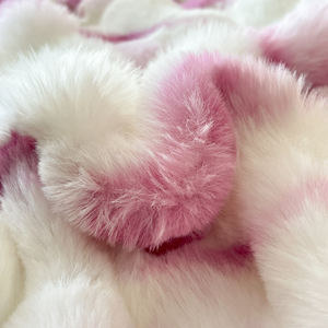 Ensemble de literie moelleux et chaud abordable 4 pièces Ensemble de housse de couette à motif de <span class=keywords><strong>fourrure</strong></span> rose mignon, prêt pour l'hiver Doux et moelleux pour les tailles King/Queen/Twin - Product Image 6