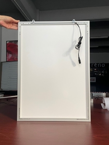 Nhà máy trực tiếp A3 Led lightbox nhôm khung ảnh bạc/Đen 15 mét dày hình dạng hình chữ nhật Snap Bảng <span class=keywords><strong>menu</strong></span> quảng cáo - Product Image 3