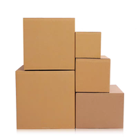 Boîte en carton ondulé sur mesure, grande capacité, boîte de transport principale pour l'emballage et l'expédition