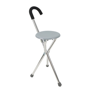 Béquilles de siège d'aide à la <span class=keywords><strong>marche</strong></span> portables et pliables de <span class=keywords><strong>3</strong></span> pieds - Product Image 2