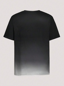 T-shirts à manches courtes pour hommes avec imprimé dégradé éclatant, personnalisables par notre usine de vêtements.F10 - Product Image 2