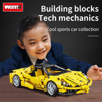 Woma Toys C0902 OEM ODM Ensemble de blocs de construction à assembler, voitures techniques, jouet véhicule