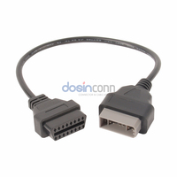 14-Pin auf OBD2-Kabel 12V OBD 16-Pin Kabel für Nissan