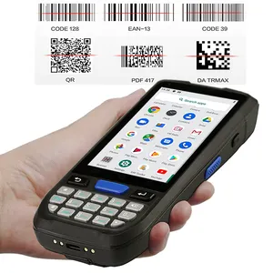 Android cầm tay máy quét mã vạch, PDAs công nghiệp cầm tay máy quét mã vạch, Android gồ ghề PDA QR Scanner