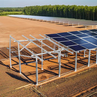 Système de montage solaire S350GD, kit de montage PV avec boulons, support de montage solaire en acier