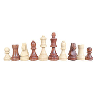 Table d'échecs haut de gamme 2-en-1 avec boîte à échecs pour jeux de société d'intérieur, backgammon, échecs internationaux, en bois durable pour enfants