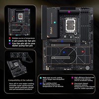 Untuk Motherboard Desktop ProArt Z890-CREATOR WIFI dengan CPU Intel 285K/265K/265KF-Baru