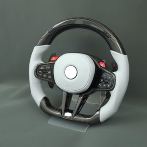 Volante Sportivo Personalizzato in Fibra di Carbonio a 4 Razze di Alta Qualità per Serie 3 5 <span class=keywords><strong>G20</strong></span> <span class=keywords><strong>G30</strong></span> con Mantenimento del Controllo ACC Originale - Product Image 2