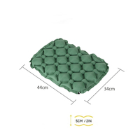 Coussin de siège gonflable imperméable pour l'extérieur, en TPU léger, avec pompe intégrée, pour les voyages, le bureau, le camping et la randonnée