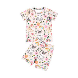 TZ-336-HXL Vêtements pour bébés, vêtements pour filles d'été 2021, ensembles de vêtements mignons pour enfants, t-shirt et pantalon, ensembles de vêtements 2 pièces pour enfants - Product Image 5