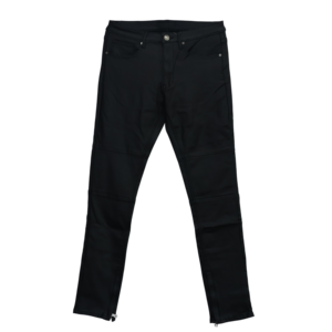Pantalones Vaqueros Minimalistas y Elegantes con Detalles de Cremallera Lateral en el Tobillo, Corte Ajustado de Talle Bajo para un Estilo Urbano, Hip Hop y Casual - Product Image 6