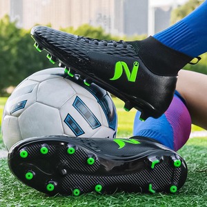 Chaussures de football pour hommes Agtf, tige synthétique, doublure en mesh, semelle extérieure en caoutchouc, semelle intermédiaire en EVA, crampons pour entraînement et matchs d'été - Product Image 4
