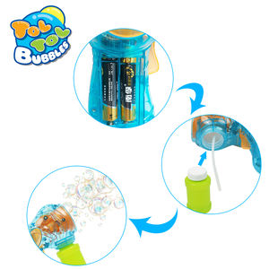 TOLTOLBUBBLES Großhandel Unisex Outdoor Kids Toy Automatische Electric16-Hole Leuchten Kunststoff <span class=keywords><strong>Bubble</strong></span> Gun Blows Bubbles Continuous - Product Image 4