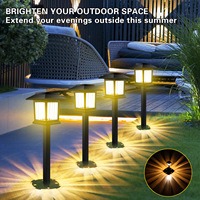 Nouveau extérieur IP65 étanche à la pluie solaire LED pelouse lumière petite lumière de jardin carrée pour maison palais jardin étanche caractéristiques