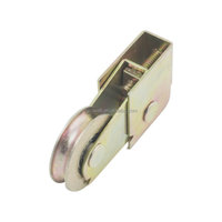 Rouleau coulissant pour porte patio en acier de haute qualité Cowell D1509, épaisseur 4 mm, faible bruit, design moderne, hauteur réglable, assemblage facile
