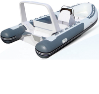Bateau semi-rigide gonflable tendance, prix de gros, 3m, 4m, 5m, OEM personnalisé, bateau semi-rigide gonflable pour rafting