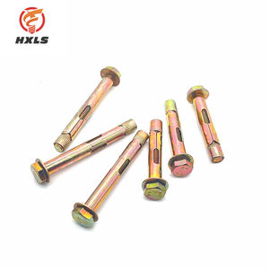 สลักเกลียวขยายตัวภายในเหล็กชุบสังกะสีสีเหลืองคุณภาพสูงสำหรับตัวยึดแบบปลอกสำหรับสปีดบัมพ์ - Product Image 2