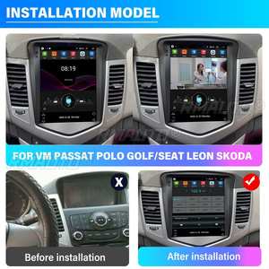 Lecteur Android 10 pour Chevrolet Cruze J300 2008 - 2012, autoradio 2din, multimédia, vidéo, GPS, navigation, 2 Din pour style Tesla - Product Image 5