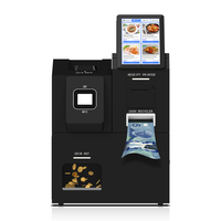 Distributeur de billets ATM en libre-service pour intérieur, accepteur de billets, commande en libre-service, écran tactile capacitif